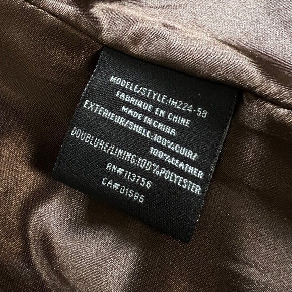 Stunning Vintage Leather Suede Oversized Blazer Jacket Coat Preppy Wester Boho - Picture 7 of 8